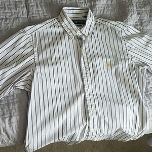 Ralph Lauren M short sleeve Oxford button down